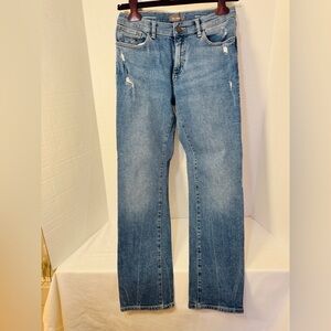 DL1961 Boys Distressed Blue Straight Jeans